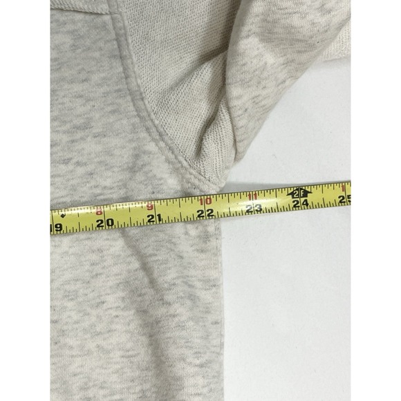 POL Cream Knit Shacket Jacket Button Front Raw Hem Lightweight Size S Boho - Picture 7 of 11